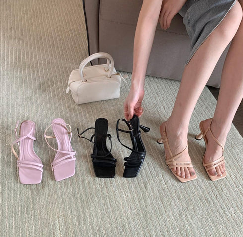 SEXY MM Cross Strap Heel